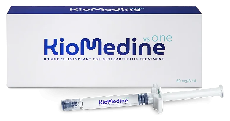 KioMedine VSone tek enjeksiyonluk diz eklemi içi enjektör